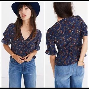 Madewell daylight top blouse